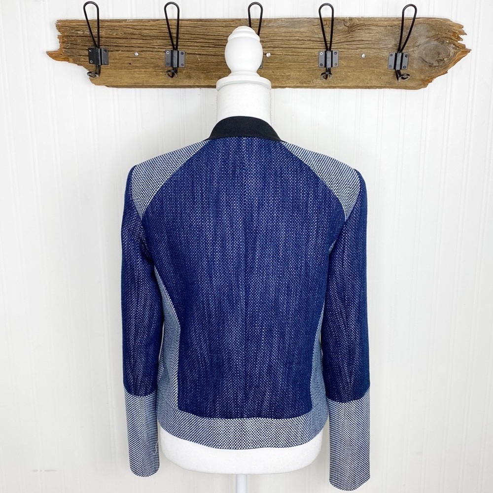 Tibi Jacket Colorblock Full Zip - Picture 4 of 11